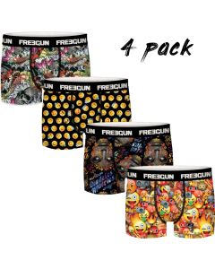 4-pack Freegun heren boxershorts